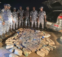 Thiès : 92 paquets de chanvre indien saisis par la Gendarmerie