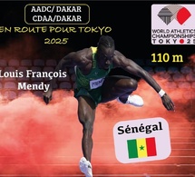 Exploit sénégalais à Tokyo : Louis-François Mendy en demi-finale du 110 m haies