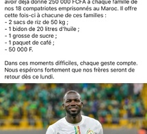 Ramadan : Le soutien de taille de Kalidou Koulibaly aux familles des 18 supporters emprisonnés au Maroc