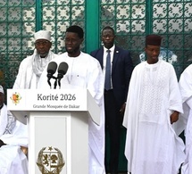 Le Discours du Pr Bassirou Diomaye Faye après la prière de Korité : le chef de l’État réaffirme son engagement pour la paix et rend hommage aux soldats disparus