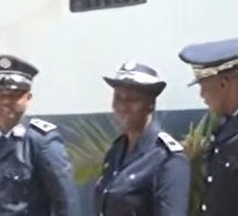 La cérémonie de présentation du nouveau Commissaire du 1er Arrondissement de Thiès par la commissaire centrale Safiétou Mbaye